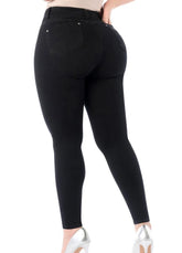 LT.ROSE - 2403 - Colombian Tummy Control Jeans – High-Waisted Butt-Lifting Design